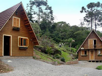 Chale Dos Platanos Hotell Gramado Exteriör bild